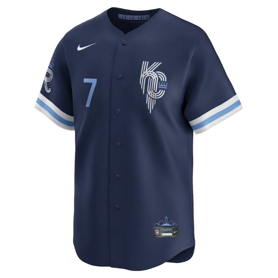 Bobby Witt Jr. Kansas City Royals City Connect Limited Player Jersey - Navy