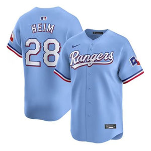 Men's Jonah Heim Texas Rangers Player Replica Jersey