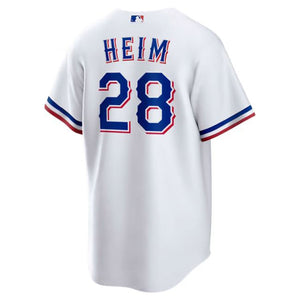 Men's Jonah Heim Texas Rangers Player Replica Jersey