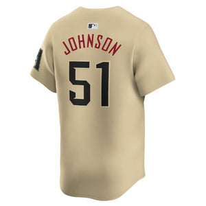 Men's Arizona Diamondbacks Randy Johnson Sand City Connect Retired Player Jersey