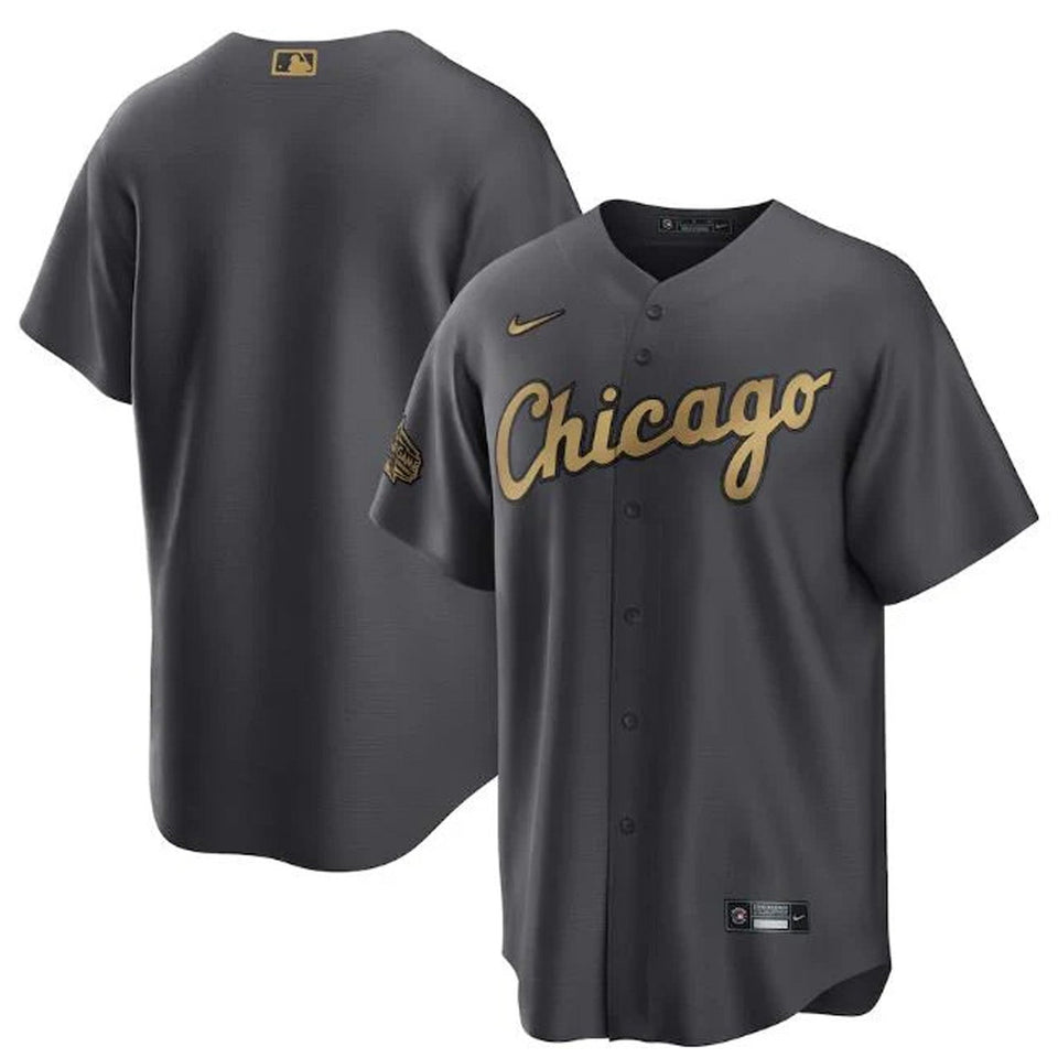 Men's Chicago Cubs Charcoal 2022 All-Star Game Jersey