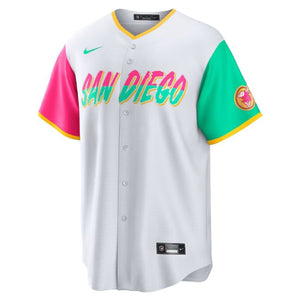 Men's Fernando Tatis Jr. White San Diego Padres City Connect Replica Player Jersey