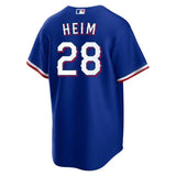 Men's Jonah Heim Texas Rangers Player Replica Jersey