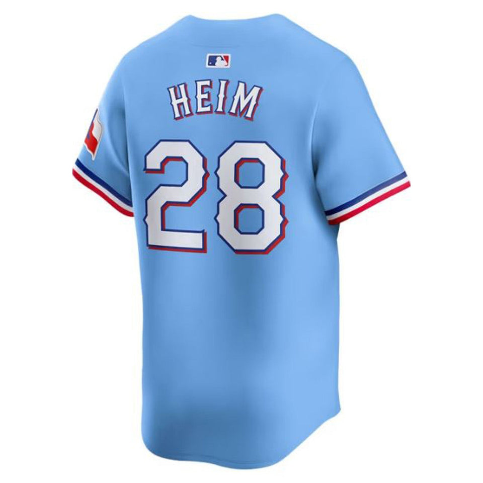 Men's Jonah Heim Texas Rangers Player Replica Jersey