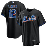 Men's New York Mets Francisco Lindor White Player Jersey