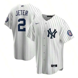 Men's New York Yankees Derek Jeter Big & Tall Road Replica Player Jersey