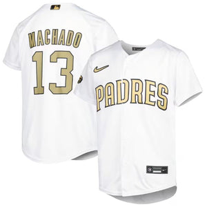 Men's San Diego Padres Manny Machado White 2022 All-Star Game Jersey