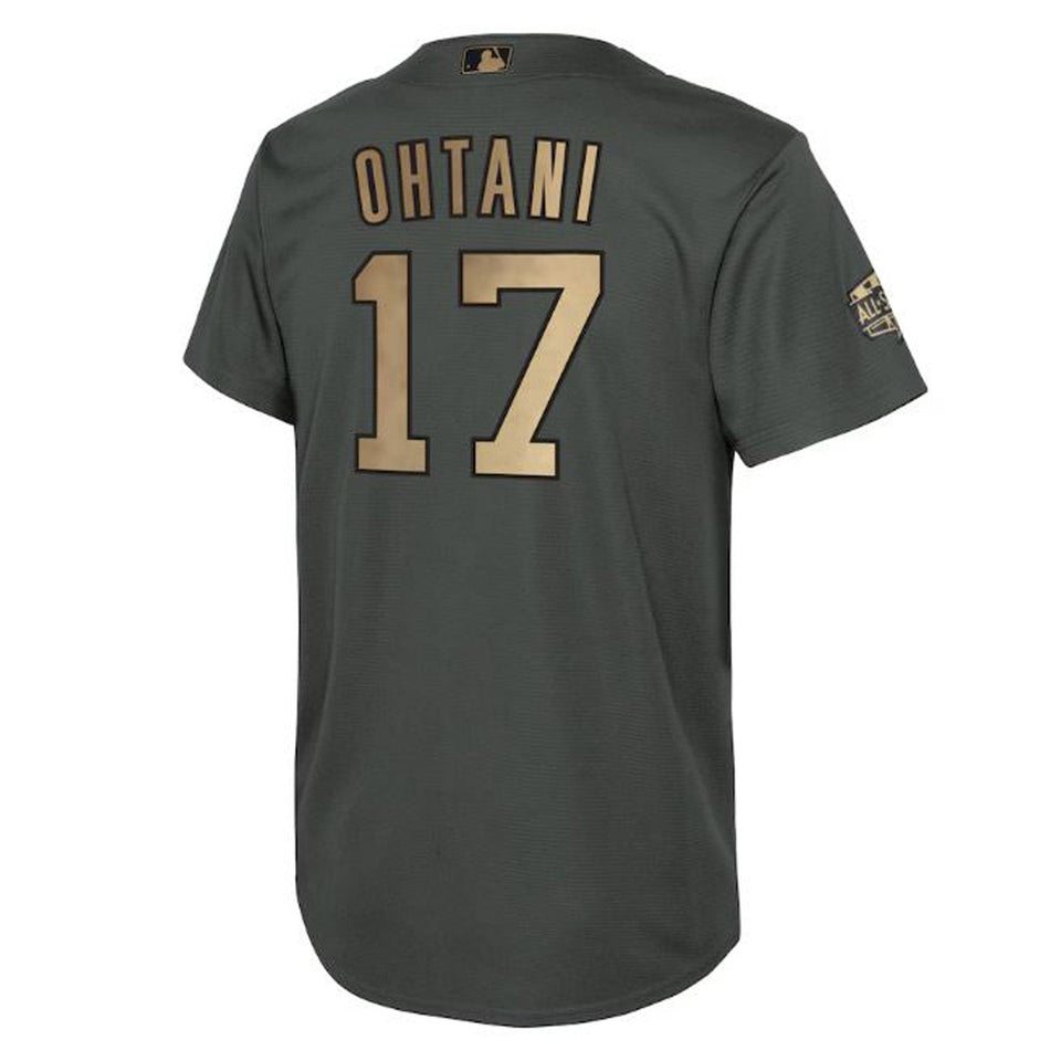 Men's Shohei Ohtani Los Angeles Angels Charcoal 2022 All-Star Game Jersey