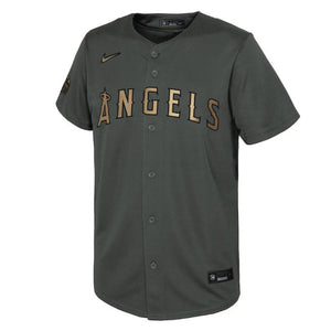 Men's Shohei Ohtani Los Angeles Angels Charcoal 2022 All-Star Game Jersey