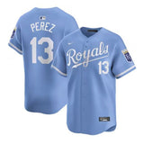 SALVADOR PEREZ KANSAS CITY ROYALS MENS ALT LIMITED BASEBALL JERSEY