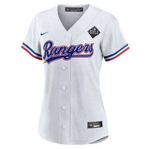 Women's Texas Rangers Corey Seager White 2023 World Series Replica Player Jersey